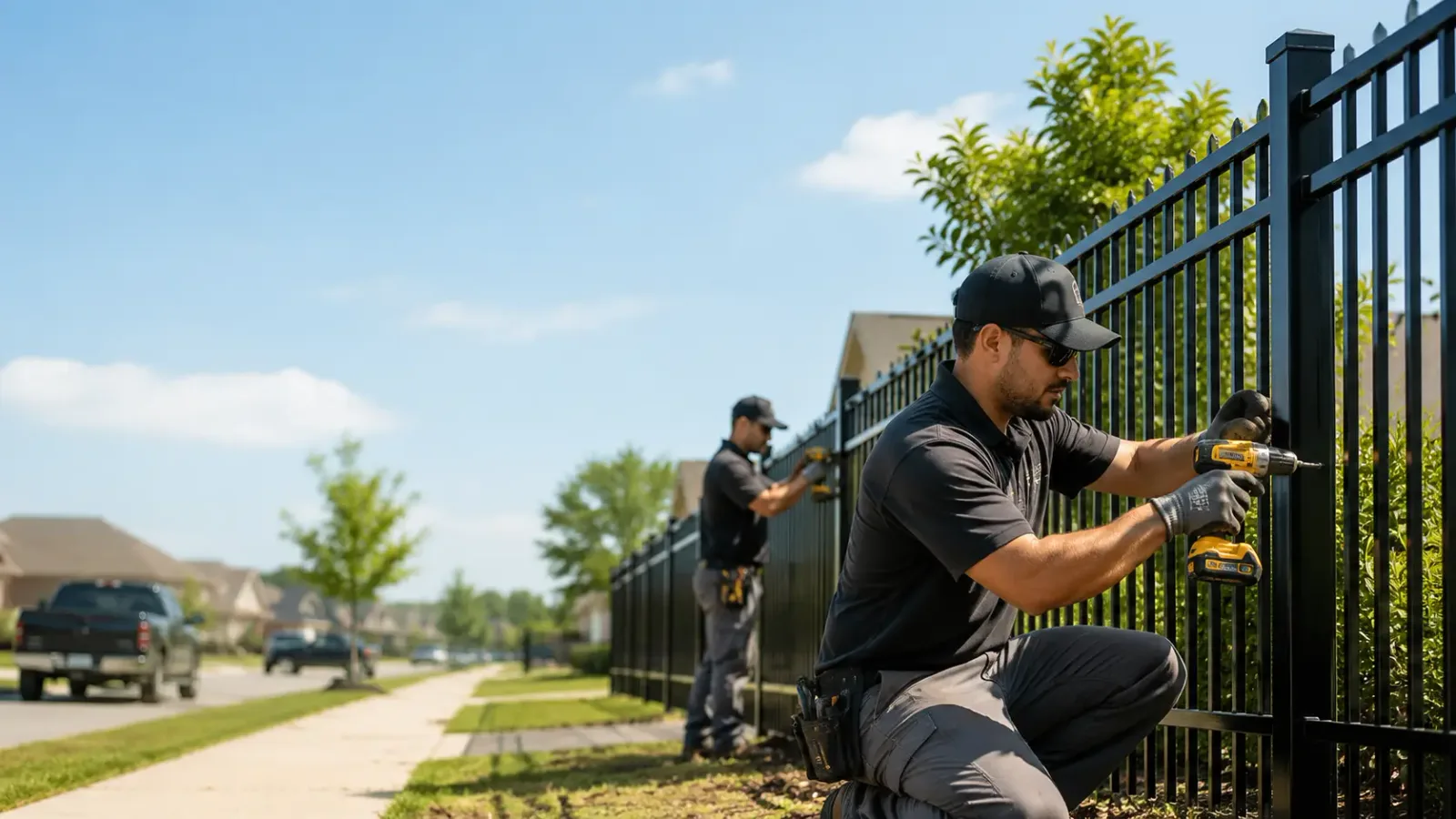 Metal Fence Installation in Blue Grass, VA